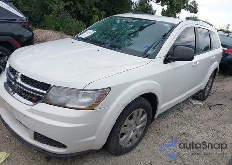 2018 Dodge Journey Se from USA, damaged, VIN 3C4PDCAB2JT384596